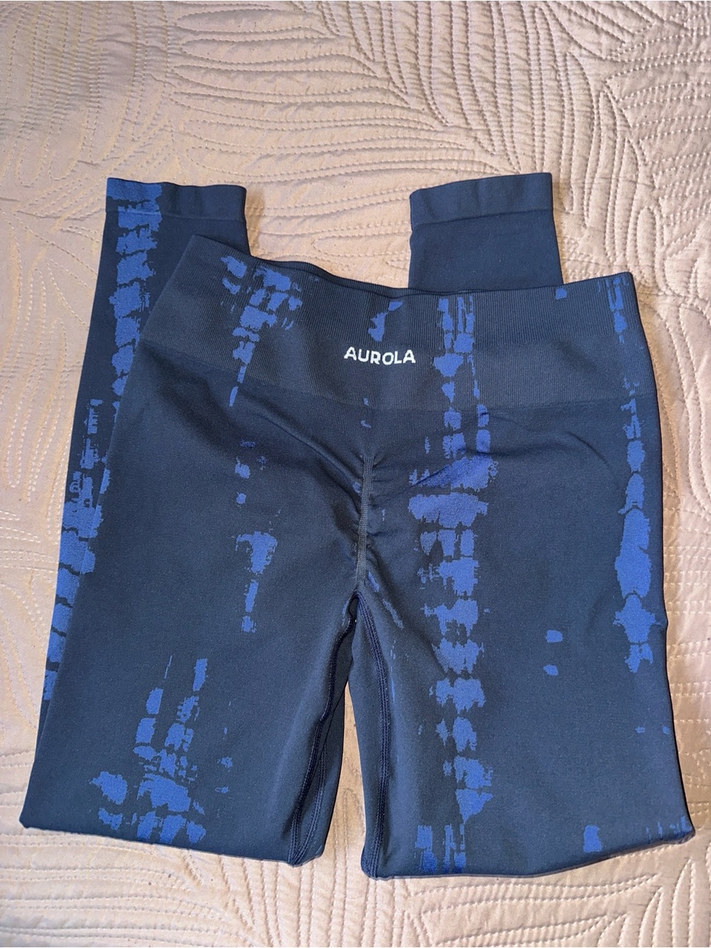 Aurola Women's Navy Blue High leggings
